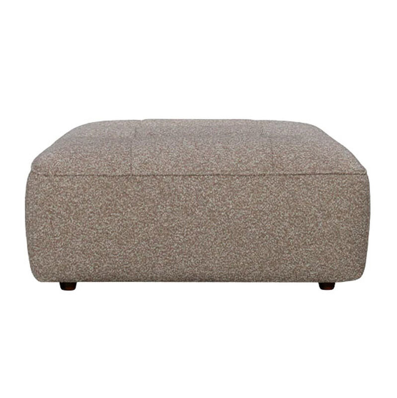 NED Collections Grace Ottoman - Fawn Cloud image number 0